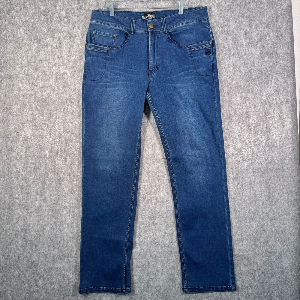 Tactical Distributors McQuade Jeans Mens 36x34 Blue Stretch Lightweight Straight